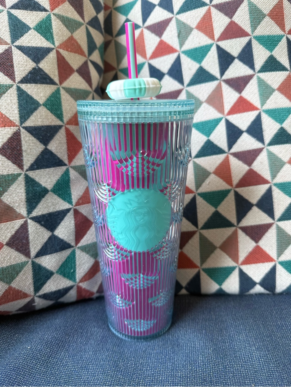 Starbucks 2025 24oz Summer Siren Scale Tumbler
